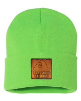 Asessippi Ski Club Leather Patch Toque - SP12