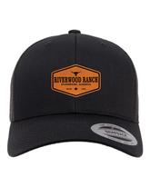 Hex - Leather Patch Retro Trucker Cap