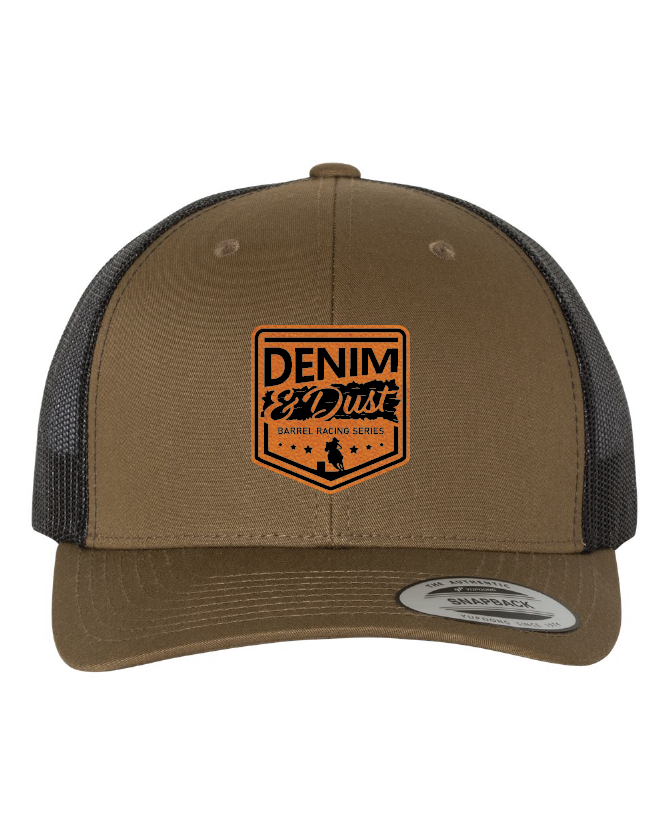 Leather Patch Trucker Cap