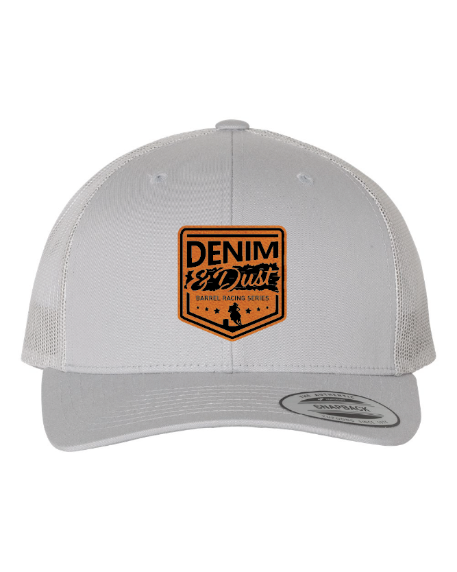 Leather Patch Trucker Cap