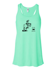 Flowy Razer Back Tank Top