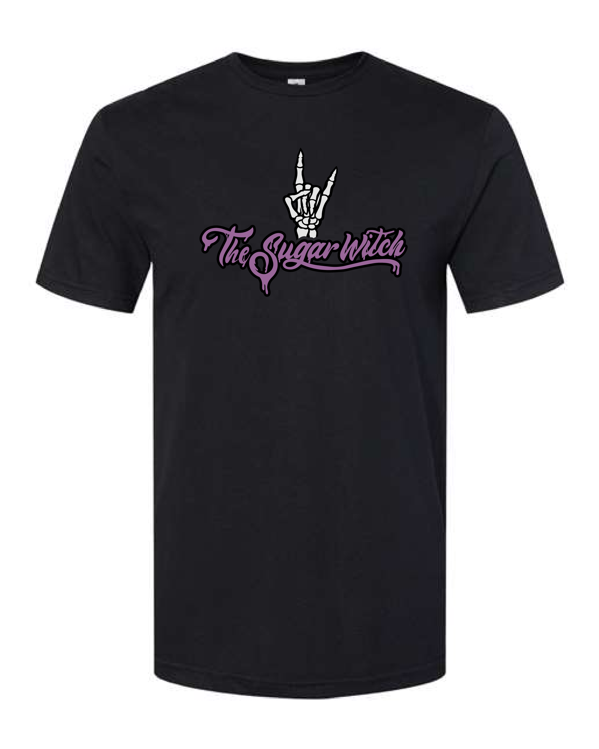 Black and Purple Graphic Tee