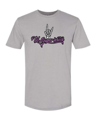 Black and Purple Graphic Tee