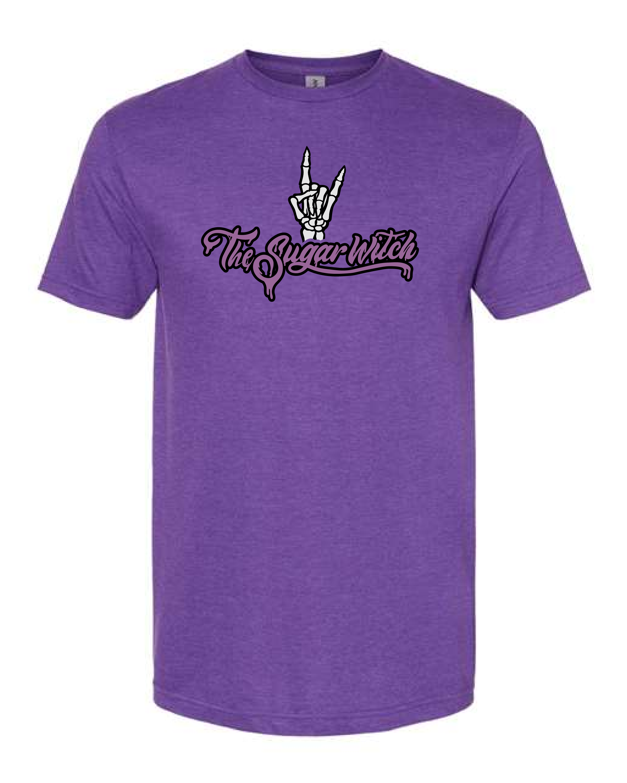 Black and Purple Graphic Tee