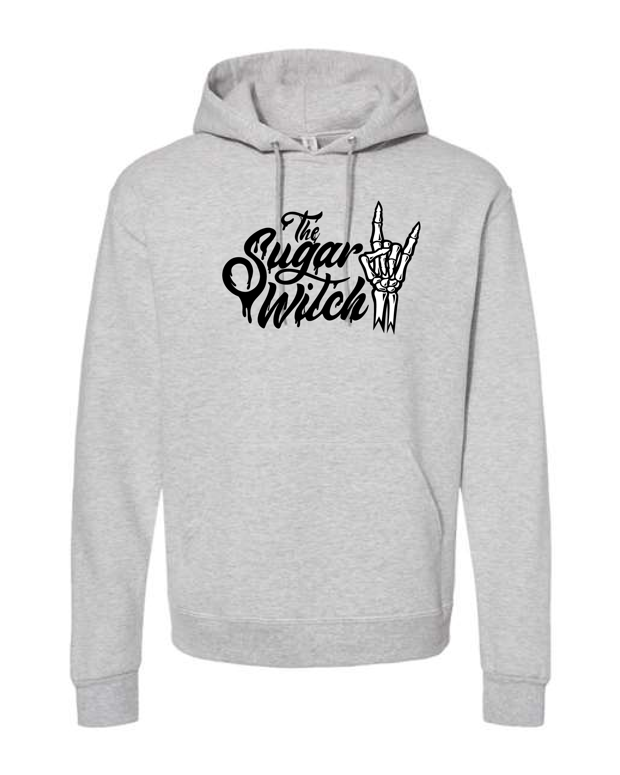 Black and White Graphic Hoodie