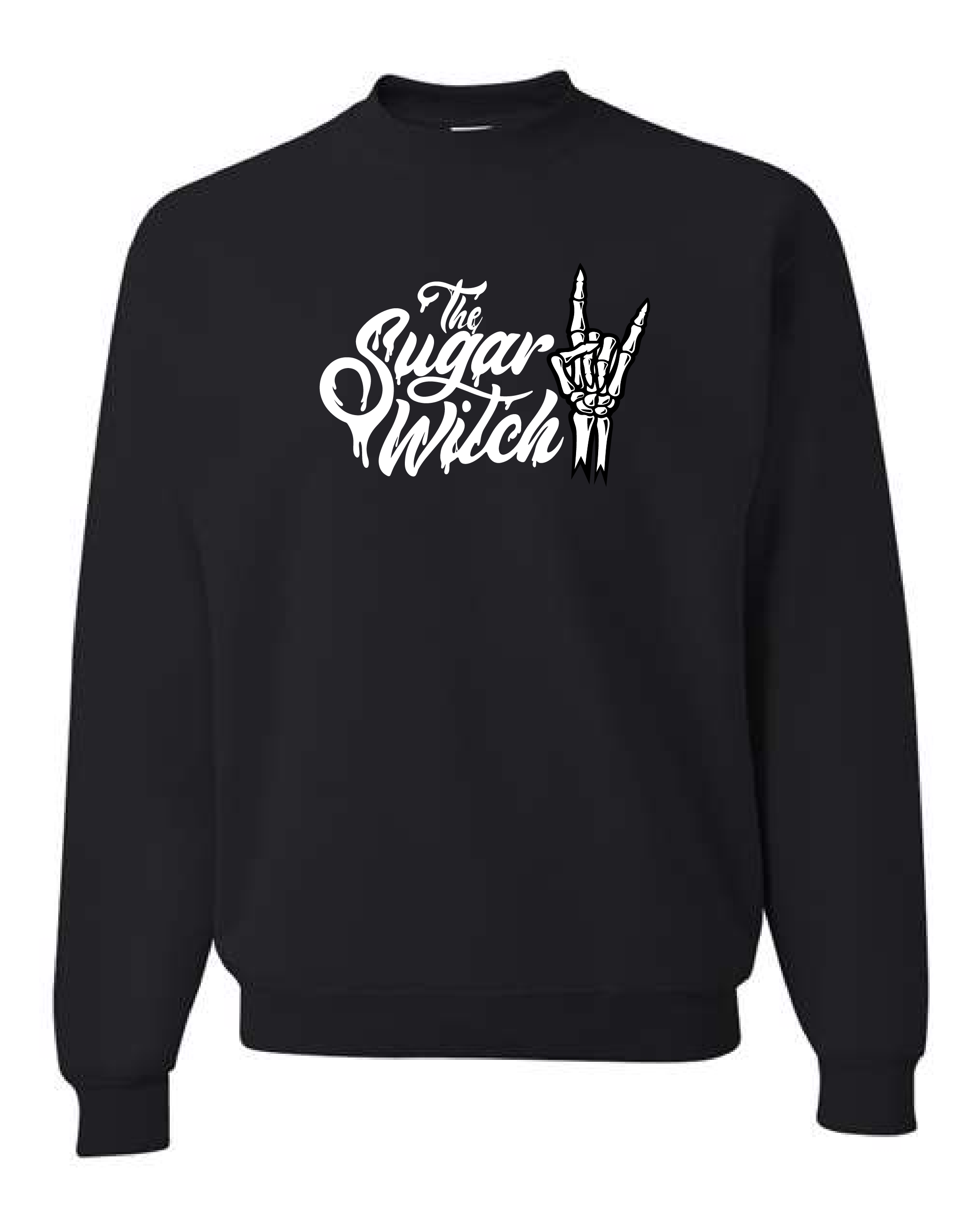 Black and White Graphic Crewneck