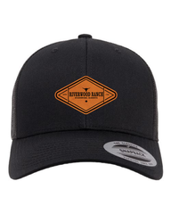 Diamond - Leather Patch Retro Trucker Cap